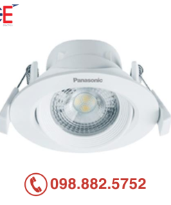 Đèn downlight âm trần điều chỉnh góc Panasonic tròn 9W