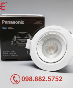 Đèn downlight điều chỉnh góc Panasonic tròn 5W 60 độ