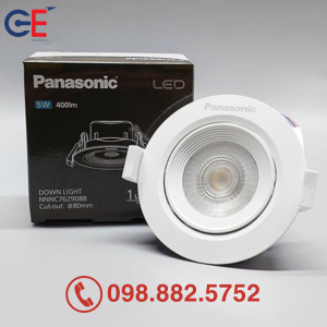 Đèn downlight điều chỉnh góc Panasonic tròn 5W 60 độ
