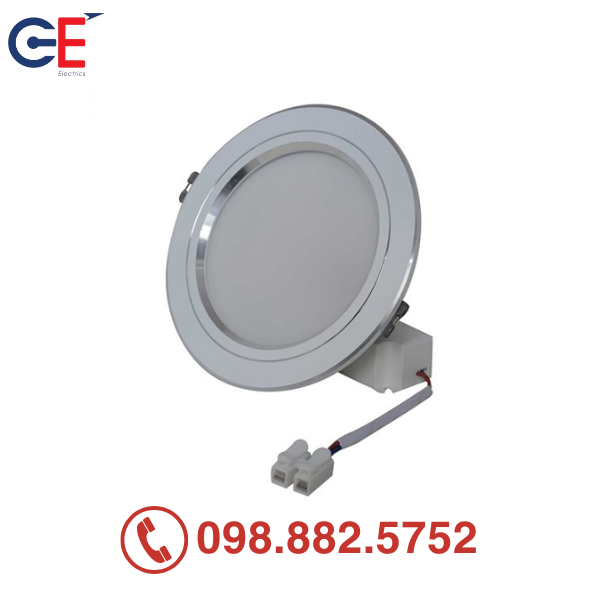 Đèn led âm trần Panasonic Color Rim 12W viền bạc Đèn âm trần Panasonic Color Rim 12W viền bạc