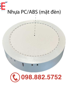 Đèn Led ốp trần đơn sắc Outbow 2G Panasonic 24W