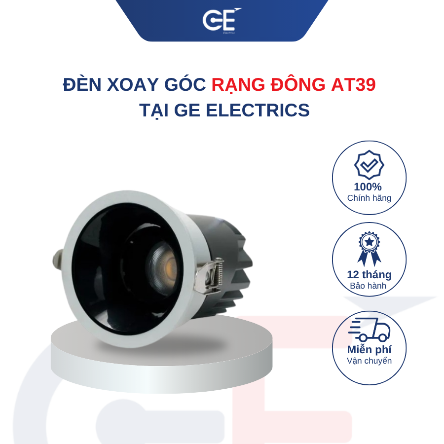 Đèn xoay góc Rạng Đông AT39 giá tốt tại GE Electrics