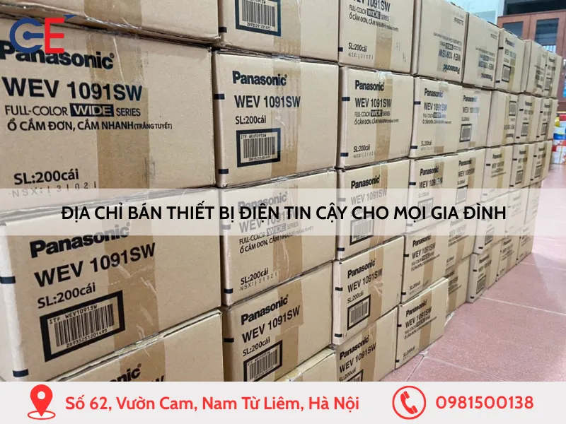 Địa chỉ bán thiết bị điện tin cậy cho mọi gia đình