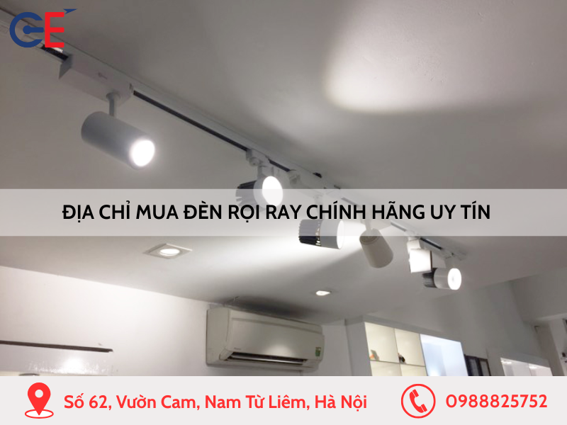 Địa chỉ mua đèn rọi ray uy tín chính hãng