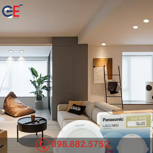 Đôi nét giới thiệu về Đèn Led âm trần Panasonic Neo Slim NNP74476 15W