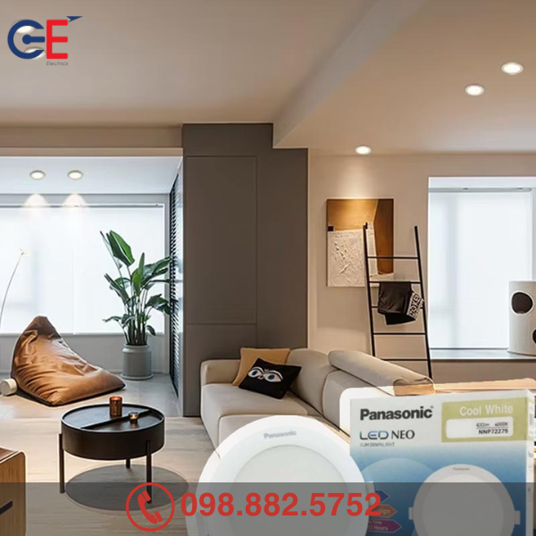 Đôi nét giới thiệu về Đèn downlight âm trần Panasonic Neo Slim Tròn 18W