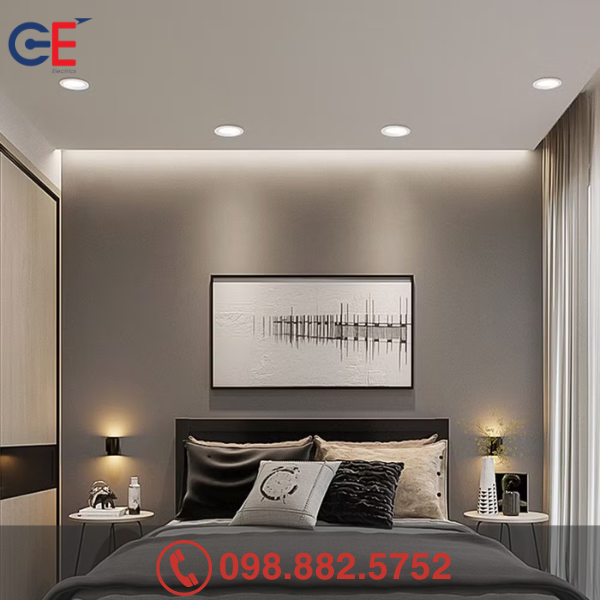 Đôi nét về Đèn âm trần Panasonic Color Rim 9W viền bạc