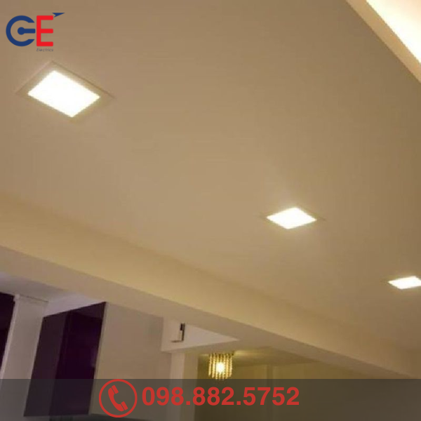 Đôi nét về Đèn âm trần Panasonic DN 2G đơn sắc vuông 12W