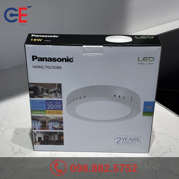 Giới thiệu về Đèn Led ốp trần Outbow Panasonic 12W