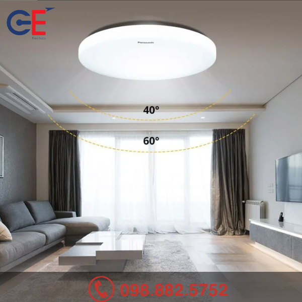 Giới thiệu về Đèn Led ốp trần Panasonic đổi màu HHGXQ143188 12W