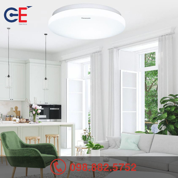 Giới thiệu về Đèn Led ốp trần Panasonic đổi màu HHGXQ243188 18W