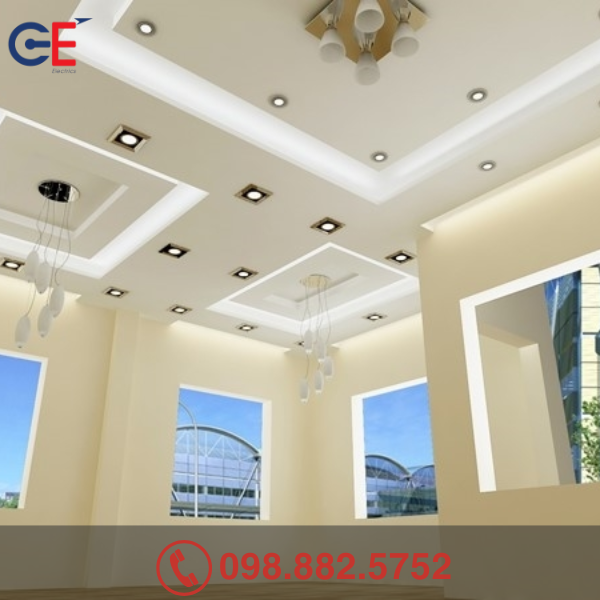 Giới thiệu về Đèn downlight Panasonic Color Rim đổi màu 9W viền bạc