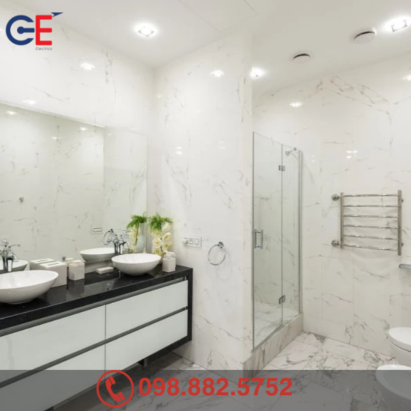 Giới thiệu về Đèn downlight âm trần Panasonic DN 2G đơn sắc tròn chống ẩm 6W