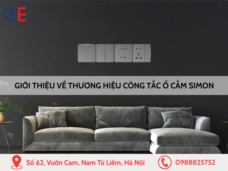 Giới thiệu về thương hiệu công tắc ổ cắm Simon