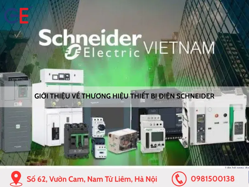 Giới thiệu về thương hiệu thiết bị điện Schneider