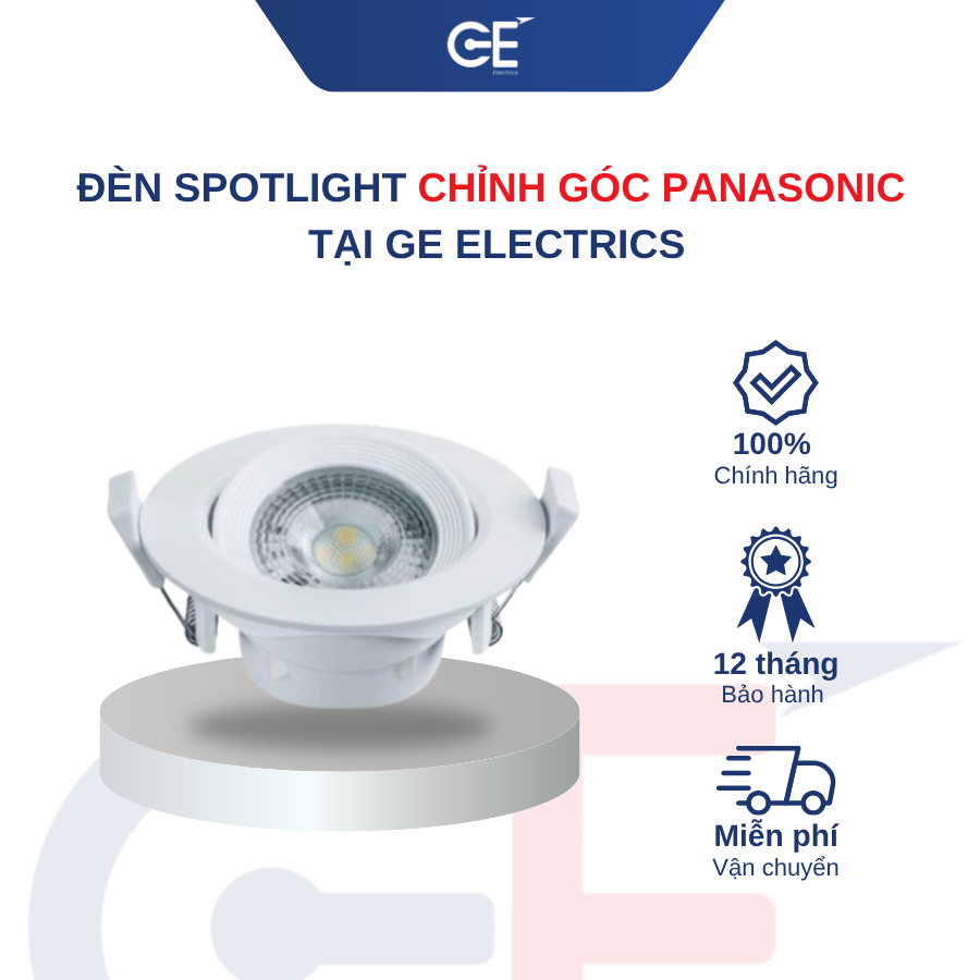 Lưu ý cần nhớ khi mua đèn spotlight chỉnh góc Panasonic