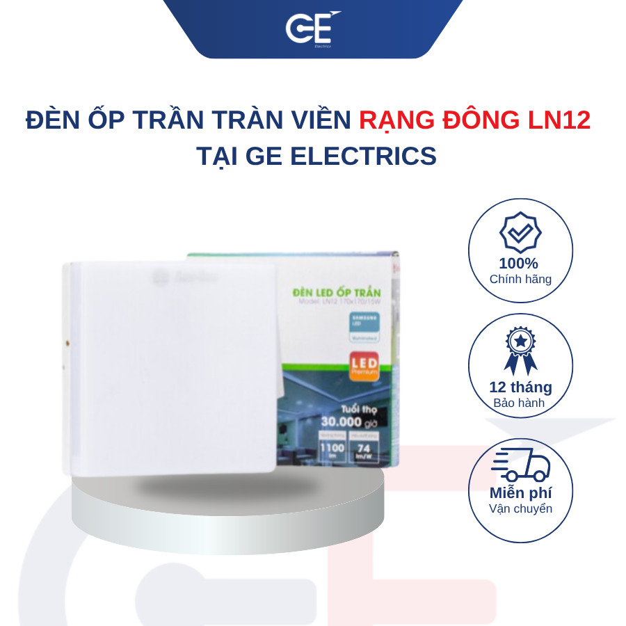 Lưu ý nên nhớ khi mua đèn ốp trần Rạng Đông LN12N