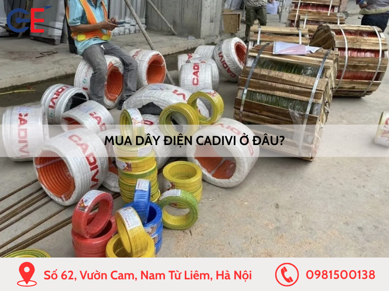 Mua dây điện Cadivi ở đâu? - GE Electrics