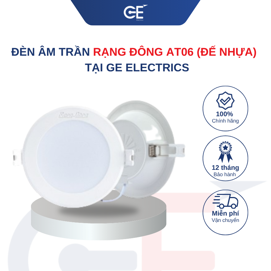 Mua đèn âm trần Rạng Đông AT06 có những chính sách gì