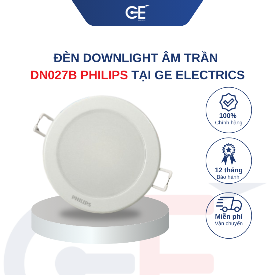 Mua đèn downlight âm trần DN027B Philips ở đâu uy tín?