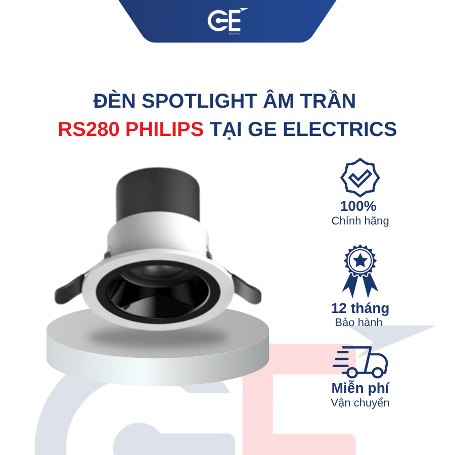 Nguồn gốc của Đèn spotlight Philips RS280