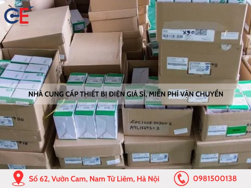 Nhà cung cấp thiết bị điện giá sỉ, miễn phí vận chuyển