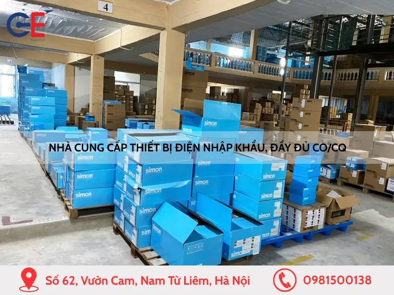 Nhà cung cấp thiết bị điện nhập khẩu, đầy đủ COCQ'