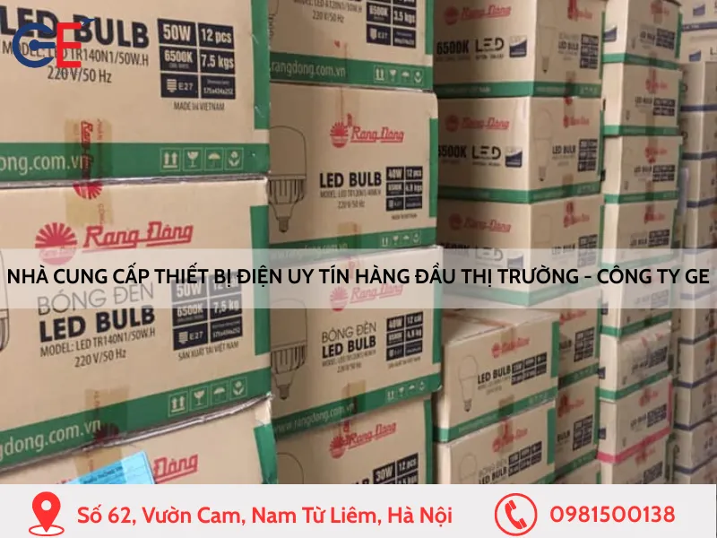 Nhà cung cấp thiết bị điện uy tín hàng đầu thị trường - Công ty GE