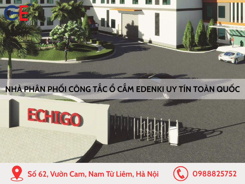 Nhà phân phối công tắc ổ cắm Edenki uy tín toàn quốc