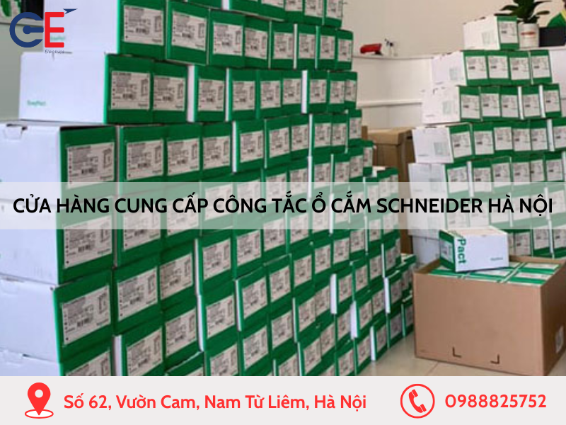 Nhà phân phối công tắc ổ cắm Schneider chính hãng, uy tín