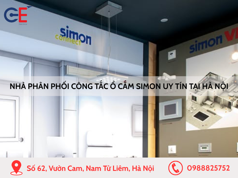 Nhà phân phối công tắc ổ cắm Simon uy tín tại Hà Nội