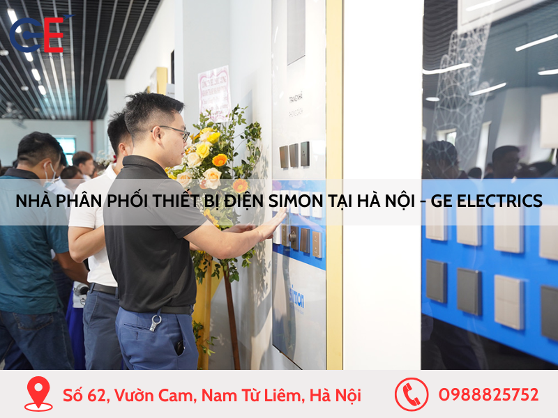 Nhà phân phối thiết bị điện Simon tại Hà Nội - GE Electrics