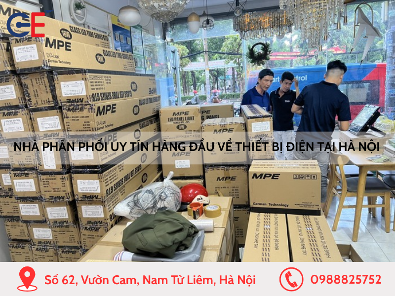 Nhà phân phối uy tín hàng đầu về thiết bị điện tại Hà Nội