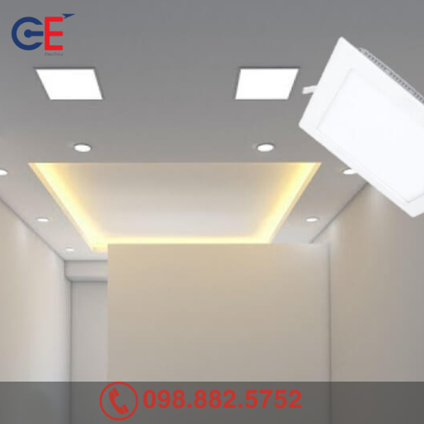 Những lợi ích của Đèn âm trần Panasonic DN 2G đơn sắc vuông 9W
