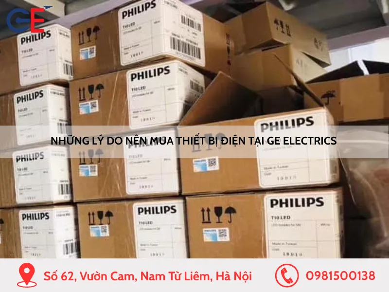 Những lý do nên mua thiết bị điện tại GE Electrics