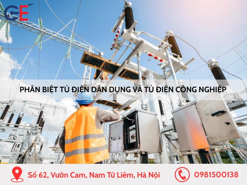 Phân biệt tủ điện dân dụng và tủ điện công nghiệp