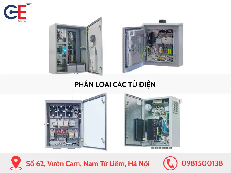 Phân loại các tủ điện