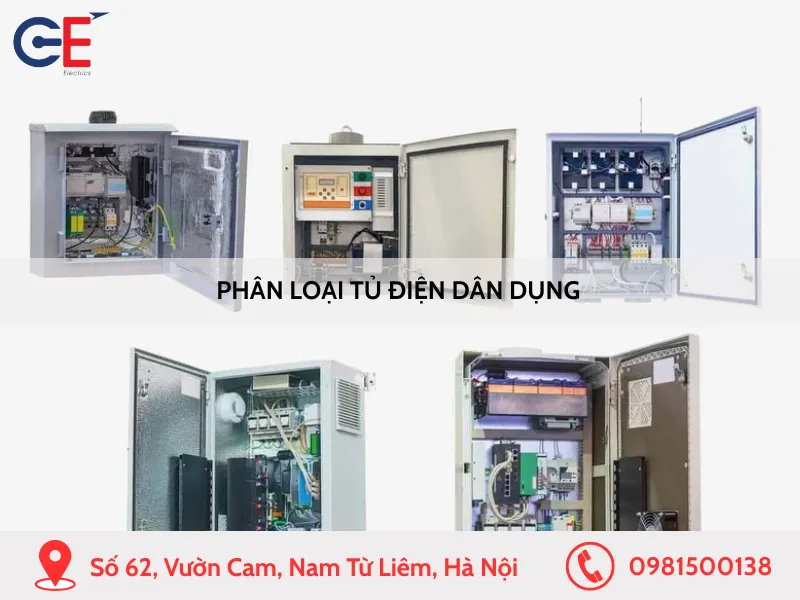 Phân loại tủ điện dân dụng