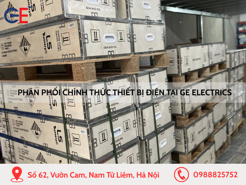 Phân phối chính thức thiết bị điện tại GE Electrics