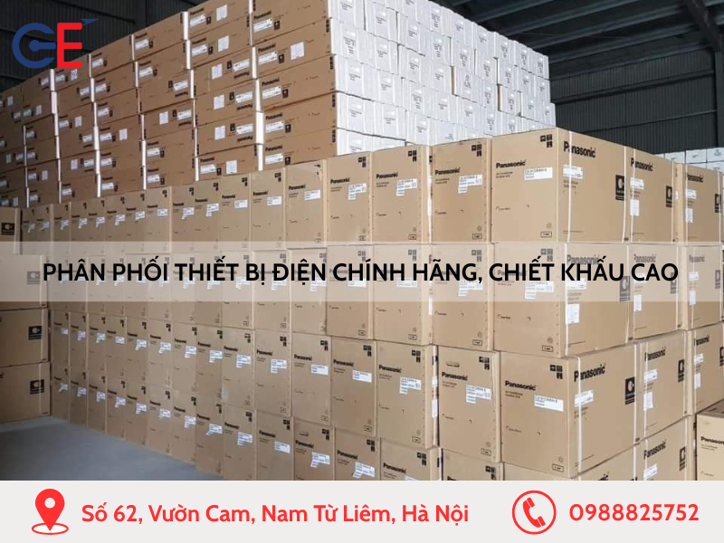 Phân phối thiết bị điện chính hãng, chiết khấu cao