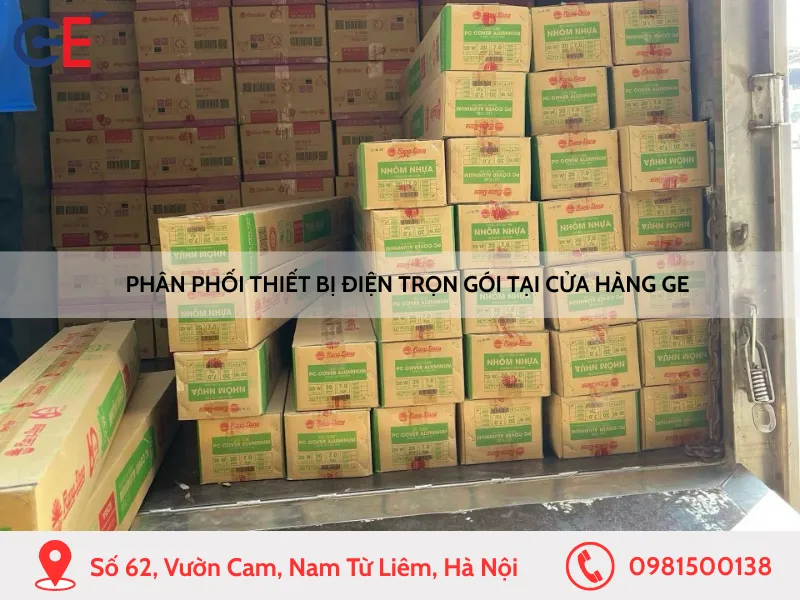 Phân phối thiết bị điện trọn gói tại cửa hàng GE