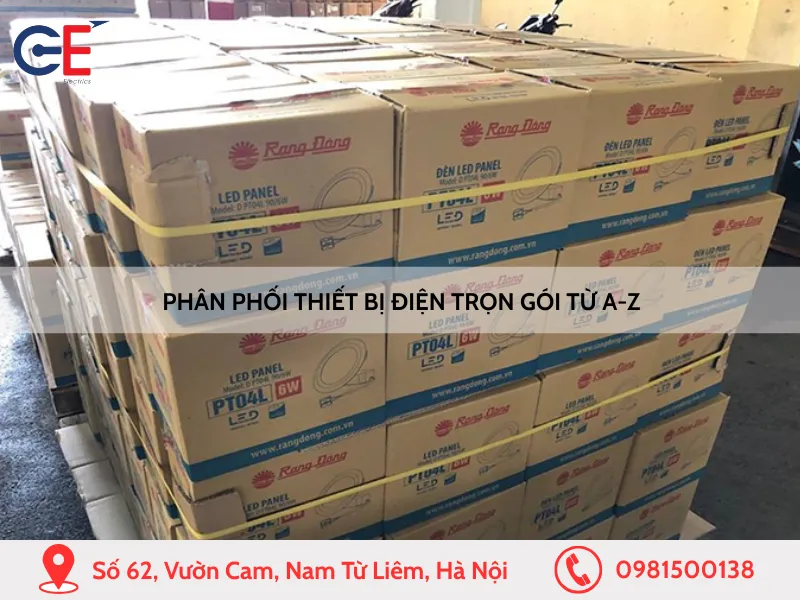 Phân phối thiết bị điện trọn gói từ A-Z