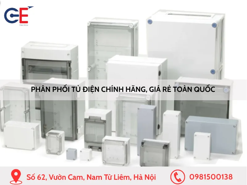 Phân phối tủ điện chính hãng, giá rẻ toàn quốc