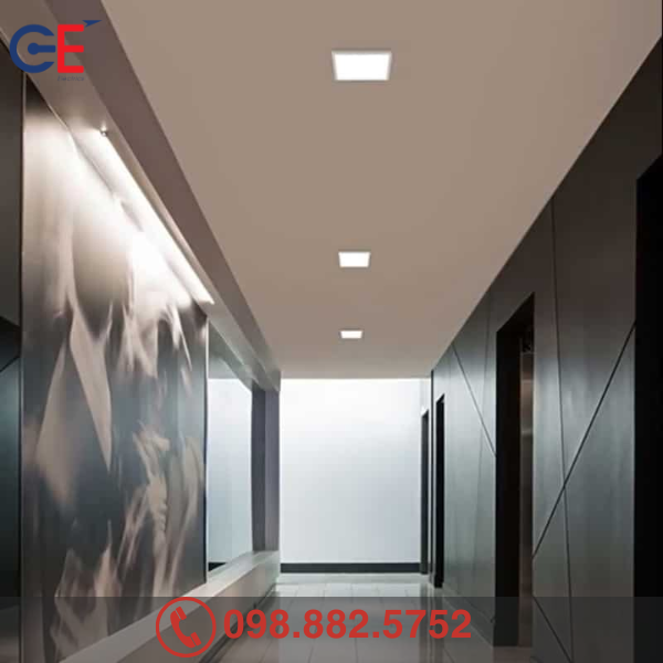 Thông tin chung về Đèn âm trần Panasonic DN 2G đơn sắc vuông 15W