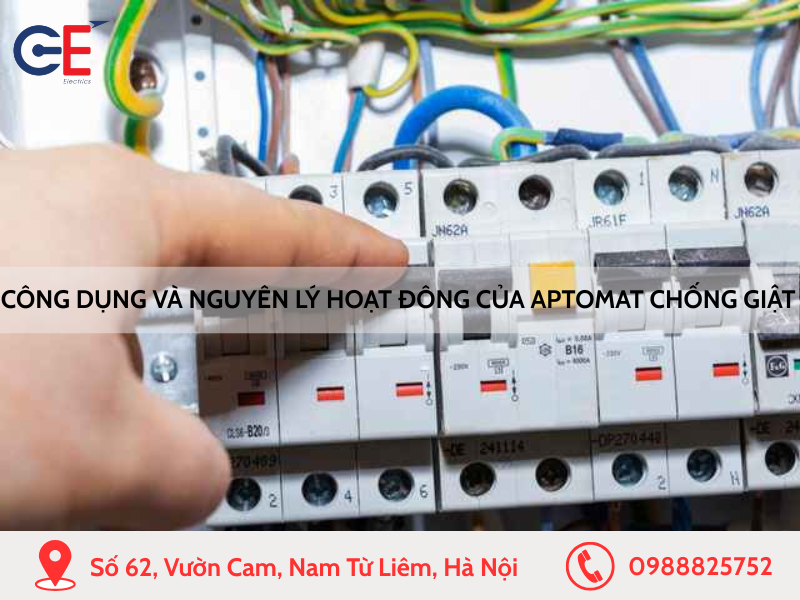 Tìm hiểu về công dụng và nguyên lý hoạt động của Aptomat chống giật