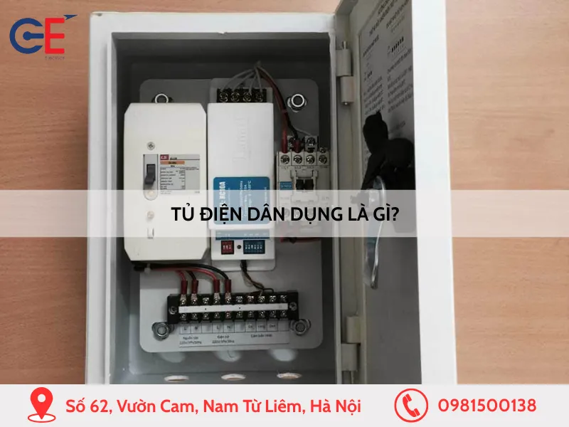 Tủ điện dân dụng là gì