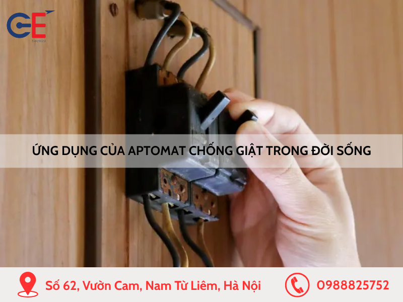 Ứng dụng của Aptomat chống giật trong đời sống