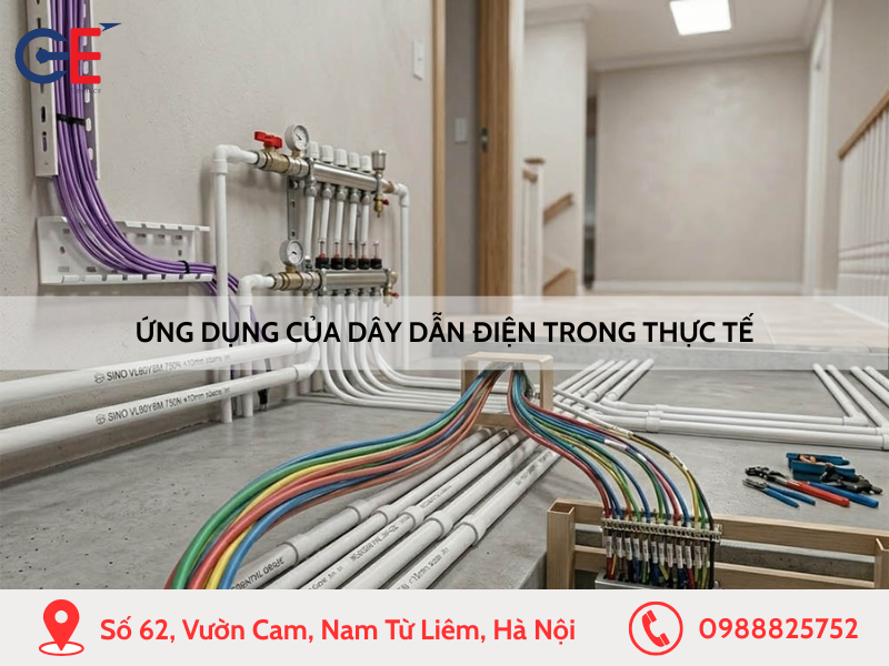 Ứng dụng dây dẫn điện trong thực tế