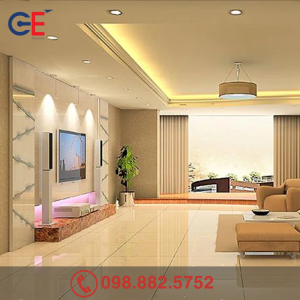 Ứng dụng thực tế của Đèn LED spotlight âm trần Philips RS280