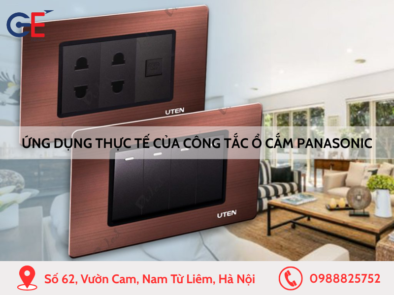 Ứng dụng thực tế của công tắc ổ cắm Uten